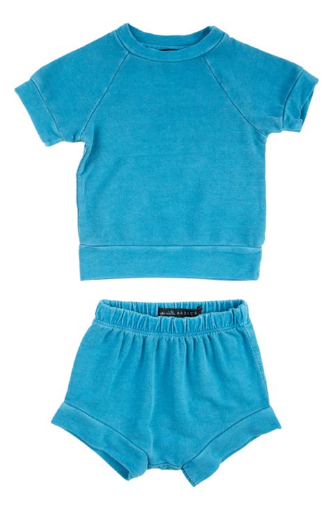 Carlo Jersey Short Sleeve Pullover & Shorts Set (Baby)