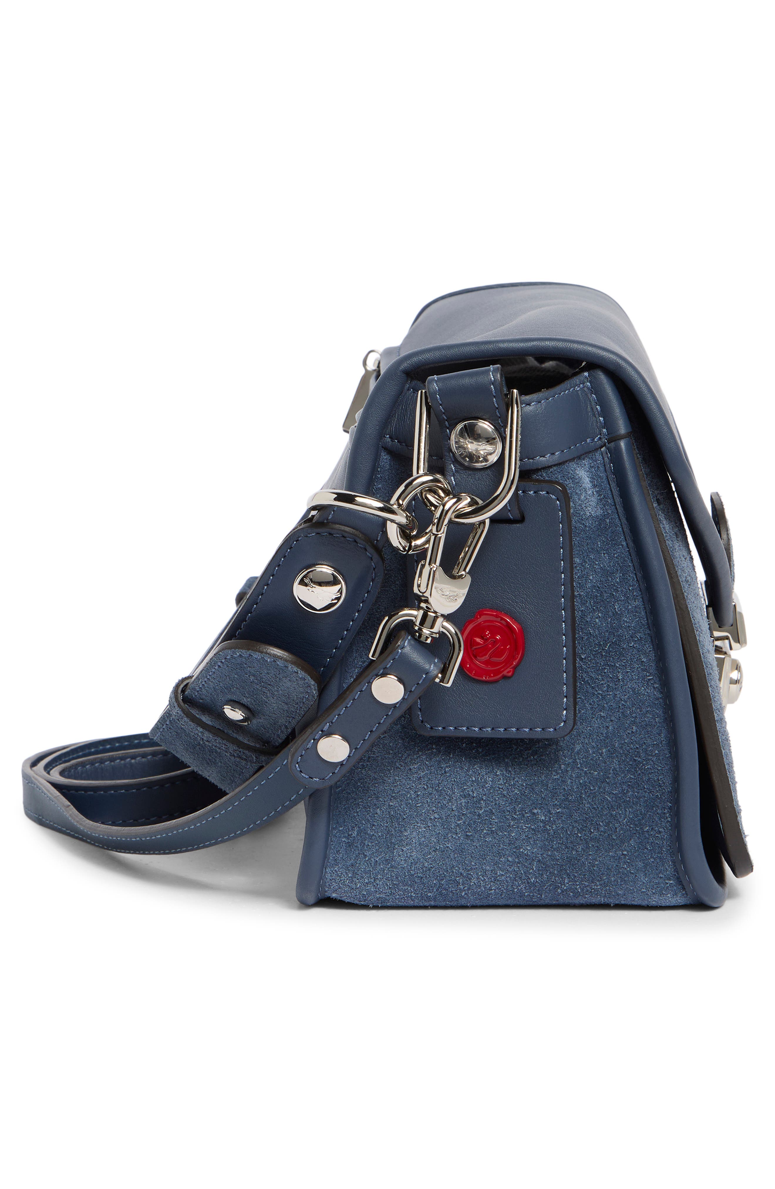 Longchamp Mademoiselle Calfskin Leather Crossbody Bag, Alternate, color, 