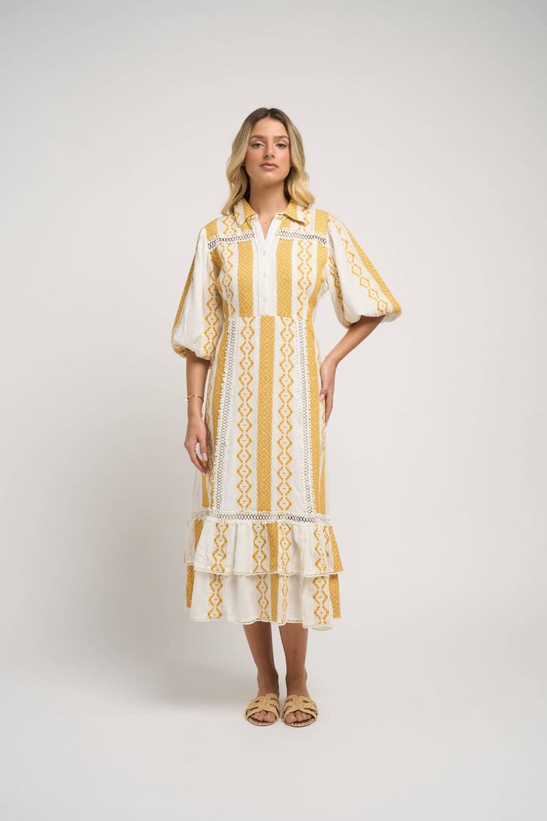Catalina ll Dress, Alternate, color, Yellow