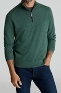 UNTUCKit Belguardo Merino Wool Quarter Zip Sweater
