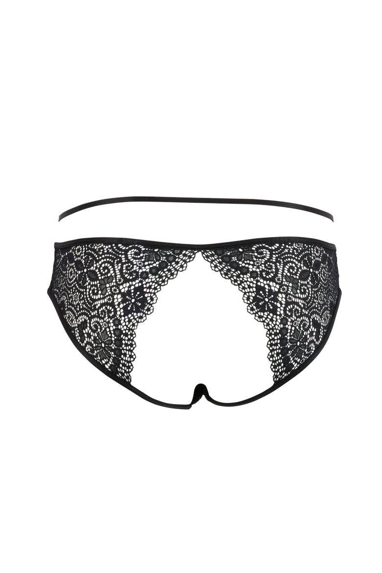 Jenni Bikini Panties, Alternate, color, Dark Grey