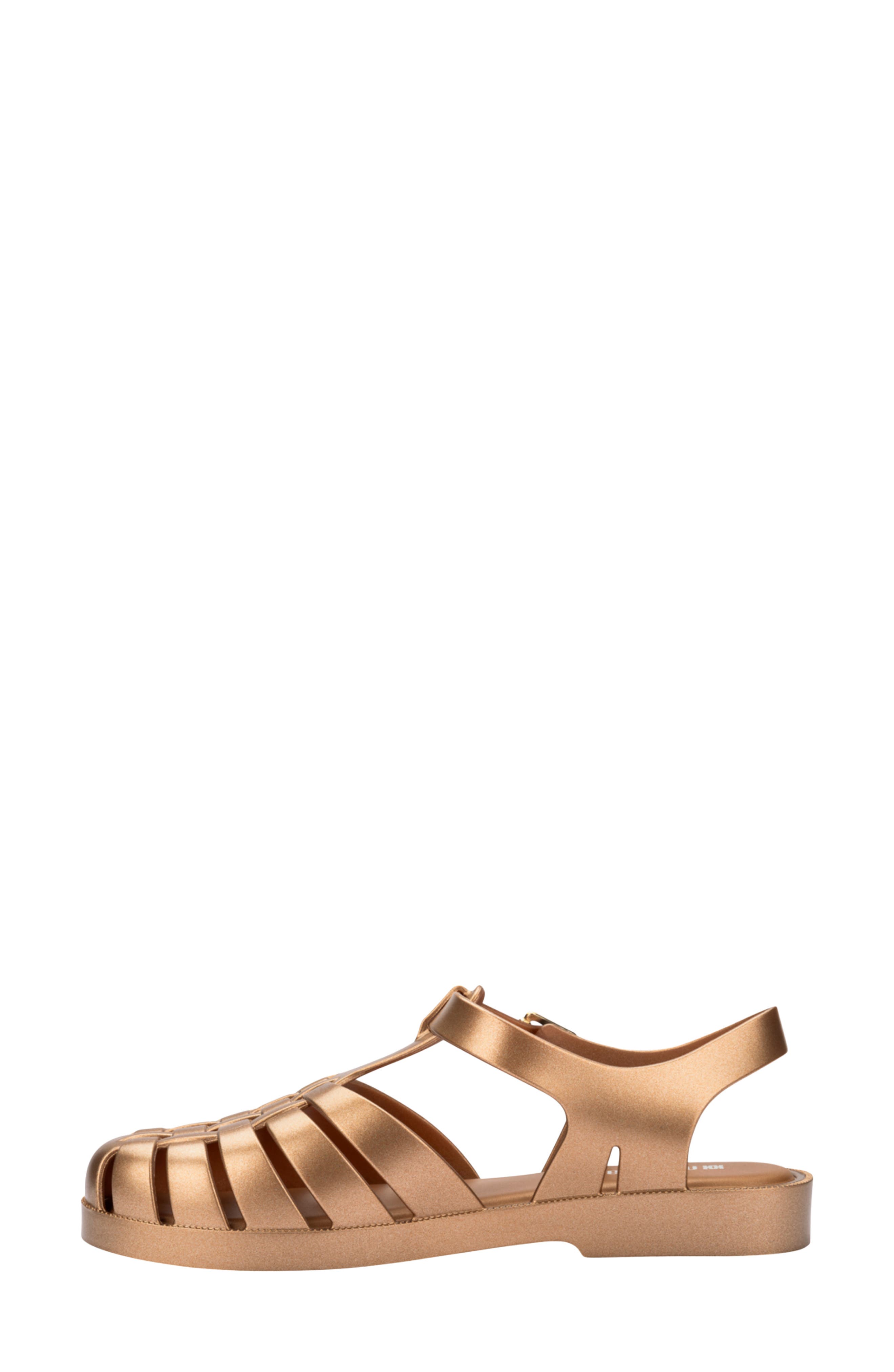 Possession Magic Fisherman Sandal, Alternate, color, GOLD