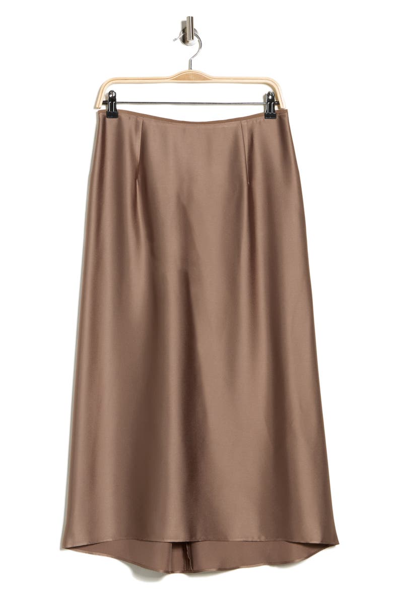Satin Slip Skirt, Alternate, color, DESERT WIND