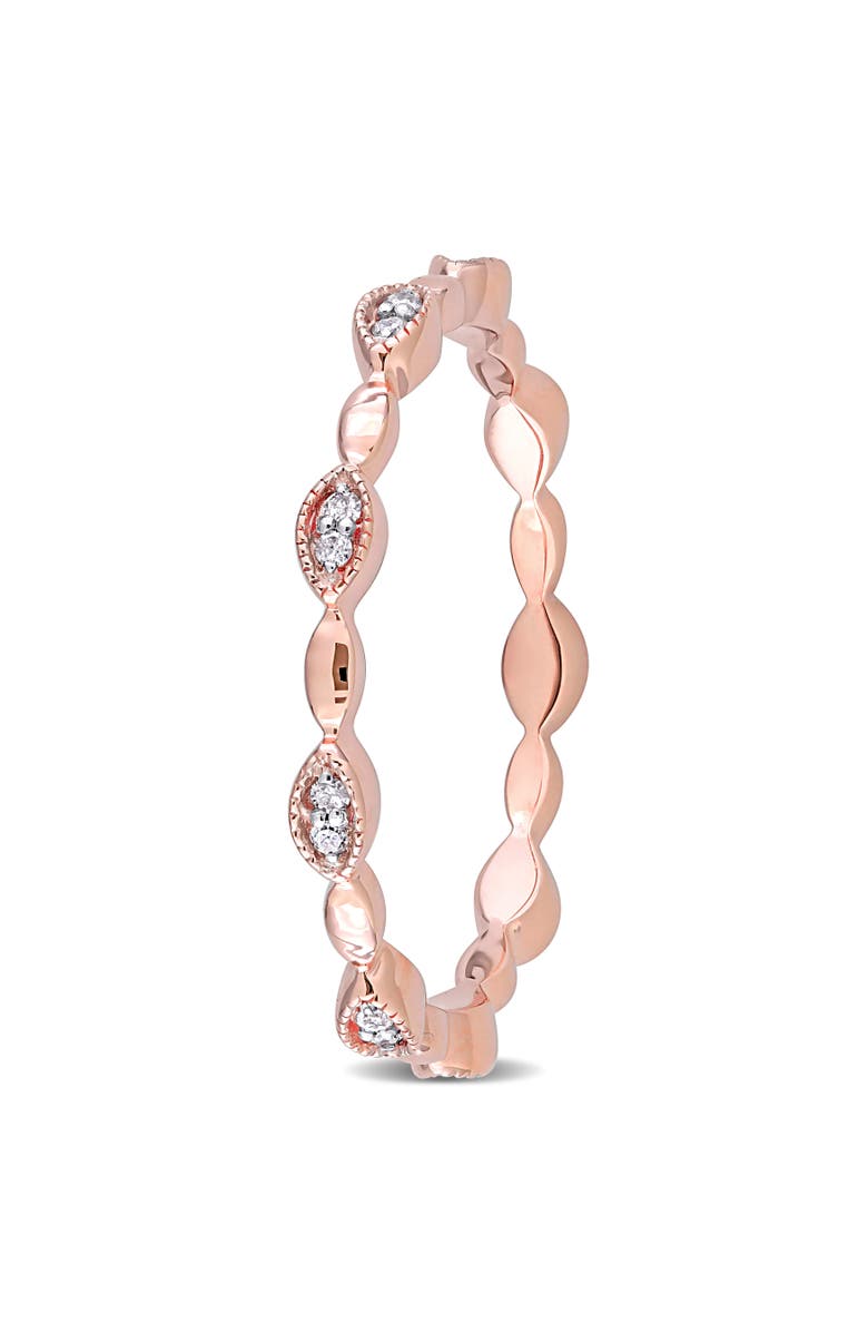 Julianna B. Diamond Eternity Ring 10k Rose Gold, Alternate, color, 10K Rose Gold