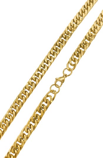 Water Resistant Cuban Chain Necklace