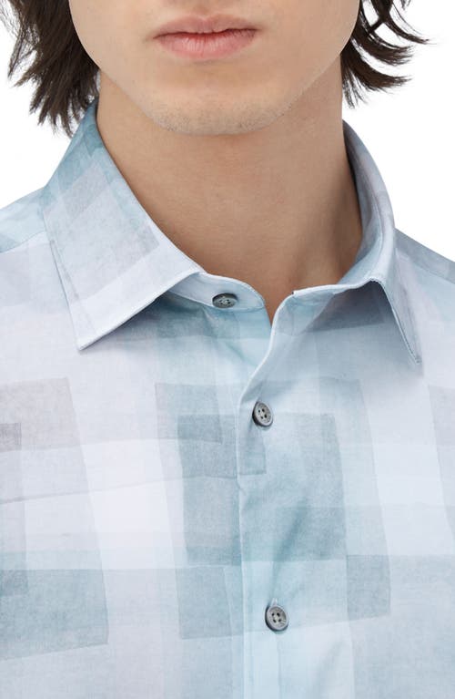 BUGATCHI BUGATCHI JAMES OOOHCOTTON® PRINT BUTTON-UP SHIRT