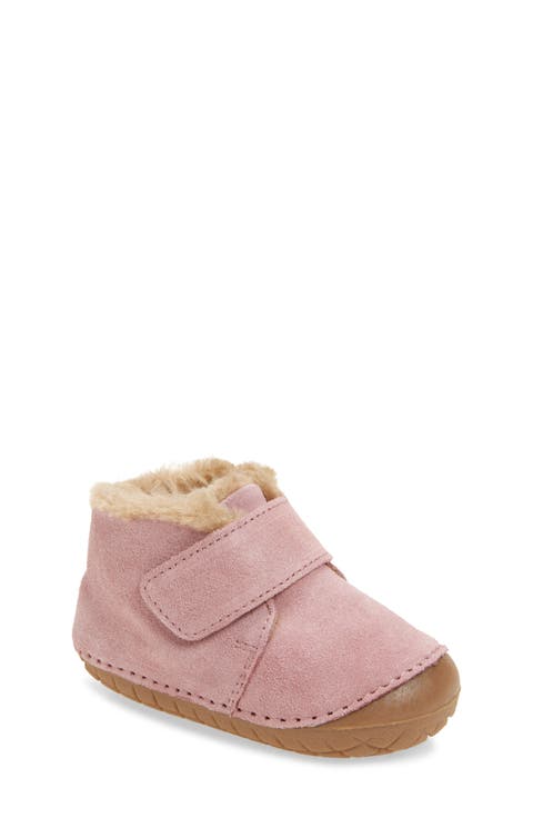 Shloofy Faux Shearling Boot (Baby & Walker)