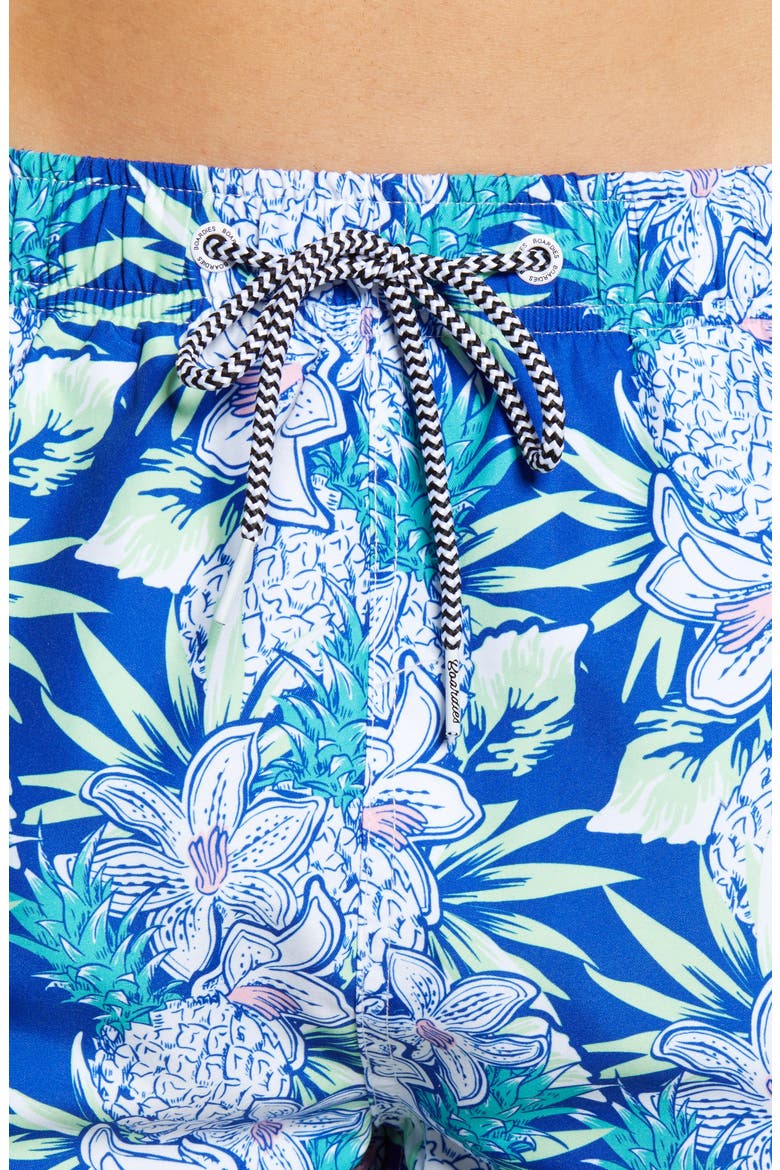Aloha Navy Swim Trunks, Alternate, color, NAVY