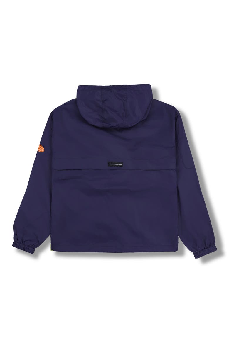 Spirit Hooded Nylon Windbreaker, Alternate, color, PURPLE