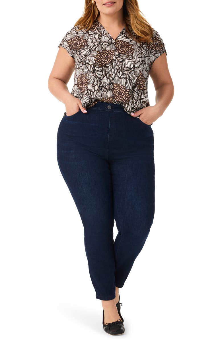 NIC+ZOE Petal Bloom Short Sleeve Top, Alternate, color,