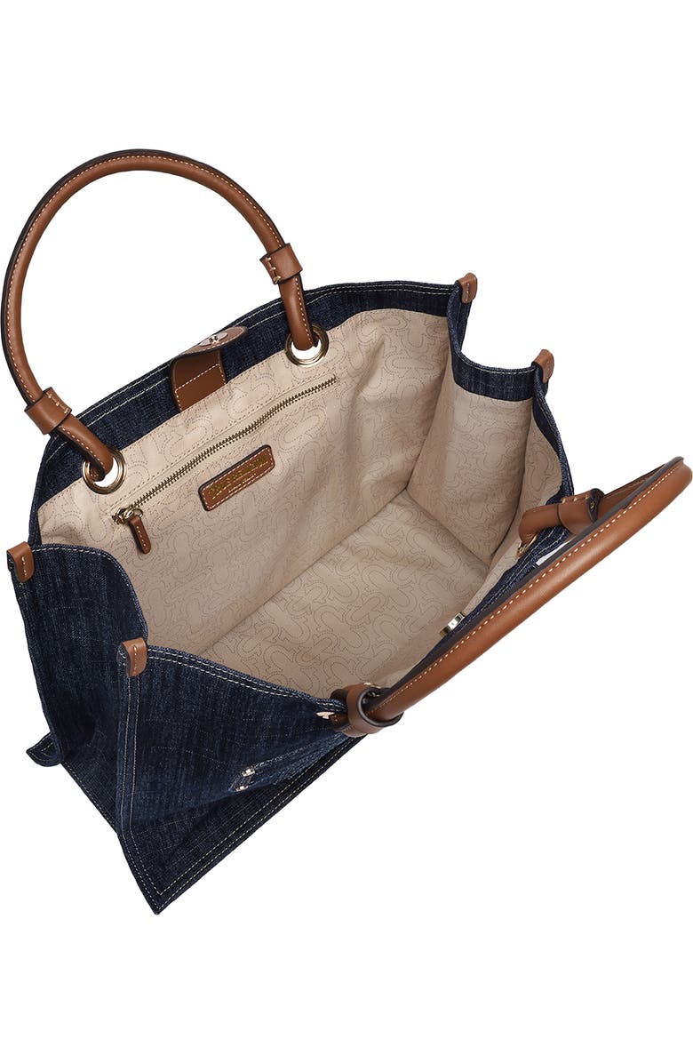 True Religion Andi Embroidered Horseshoe Tote, Alternate, color,