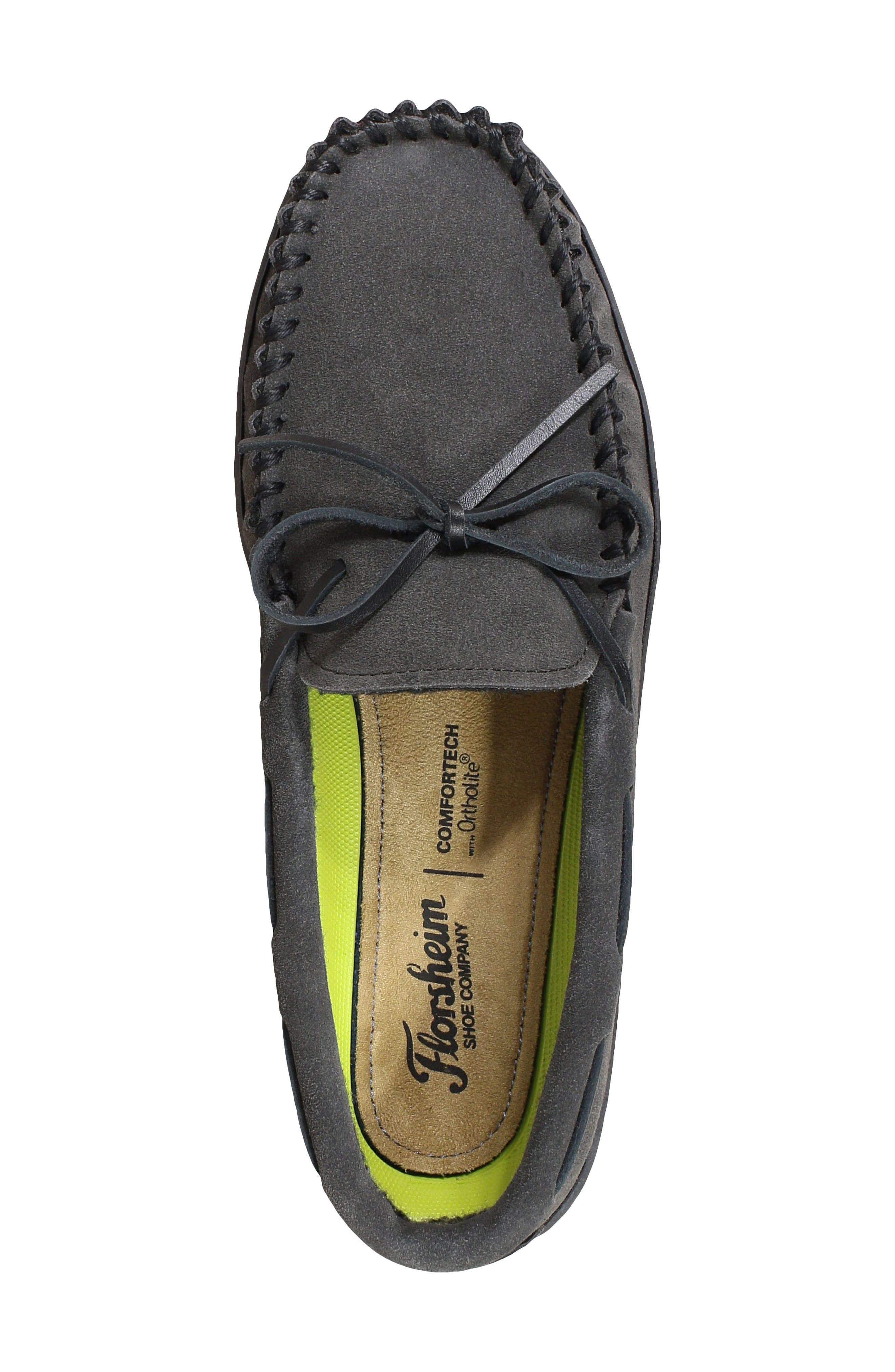 Florsheim Cozzy Tie Slipper in Gray - Medium Width main image 1