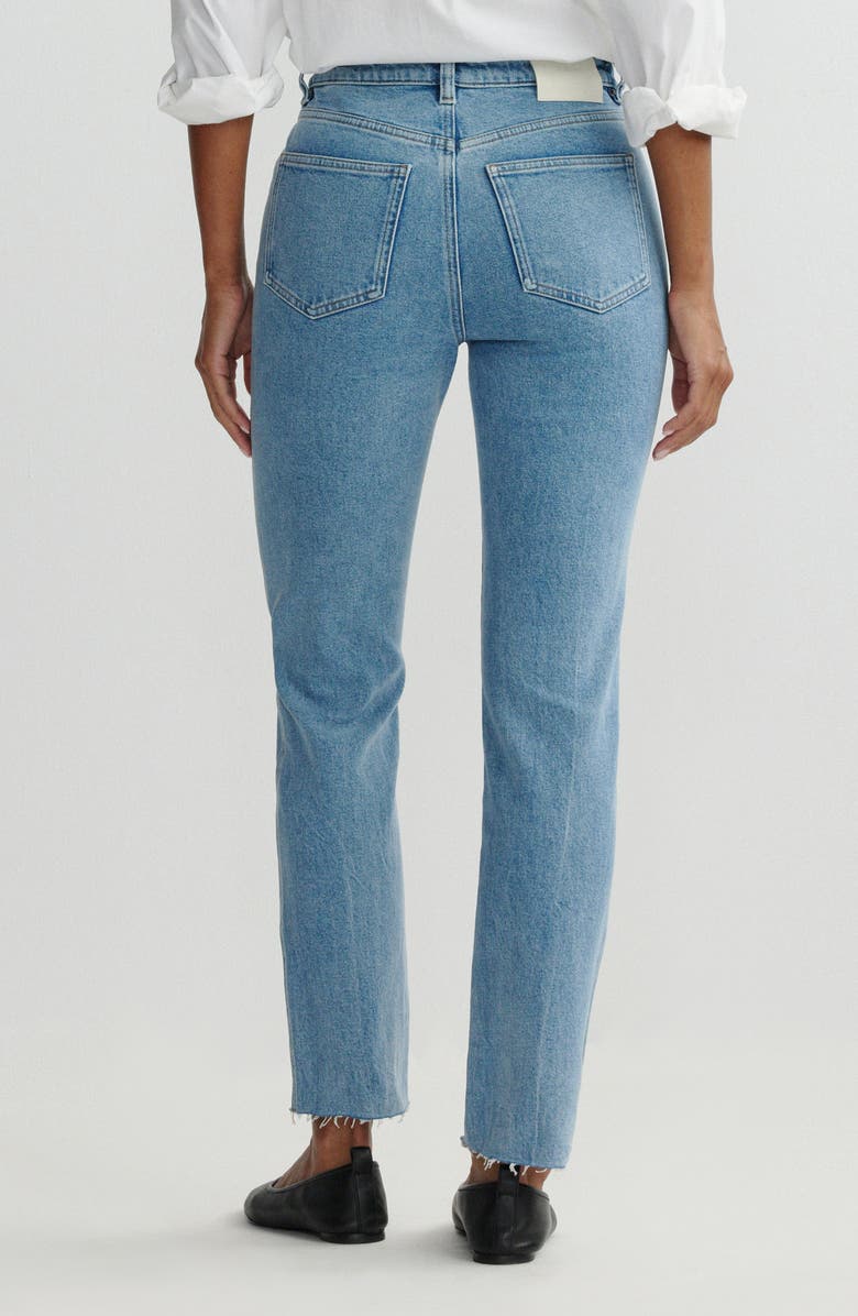 DL1961 Kristy High Waist Cigarette Jeans, Alternate, color, Adriatic Sea