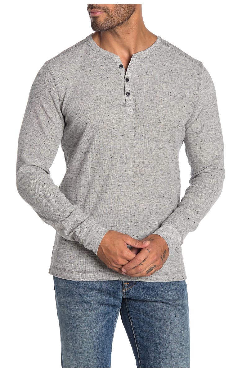 Robert Barakett Fitzpatrick Long Sleeve Henley T-Shirt, Alternate, color, 