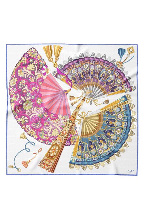 Venetian Fan - Silk Bandana