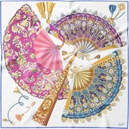Elizabetta Venetian Fan - Silk Bandana