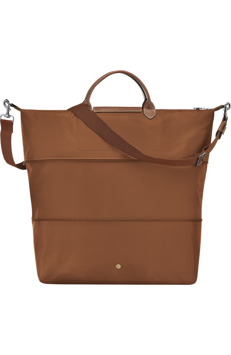 Longchamp 21-Inch Expandable Travel Bag, Alternate, color, Cognac