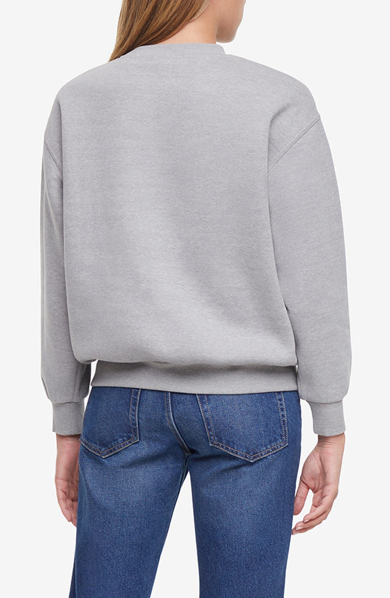 Wildfox Après Ski Charlie Sweatshirt, Alternate, color, Heather Grey
