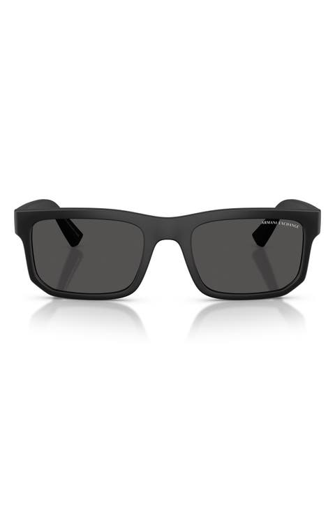 56mm Square Sunglasses