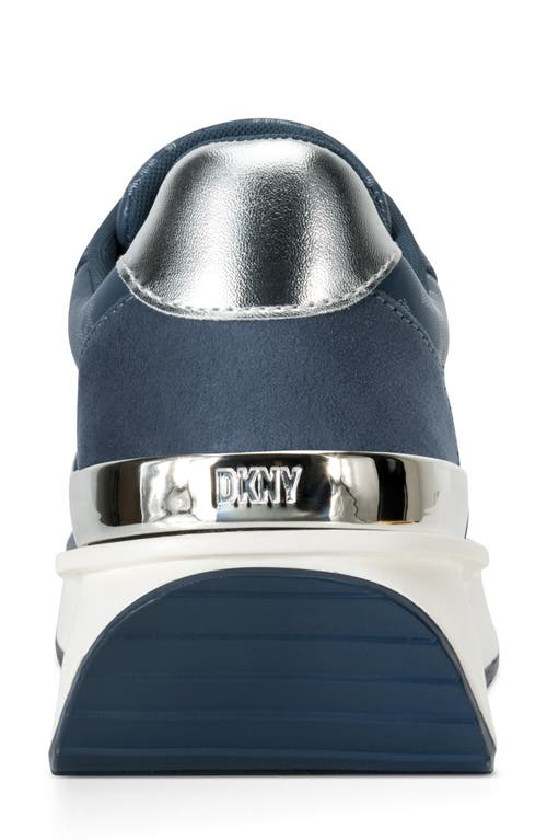 Dkny Aranae Sneaker In Celeste Blue