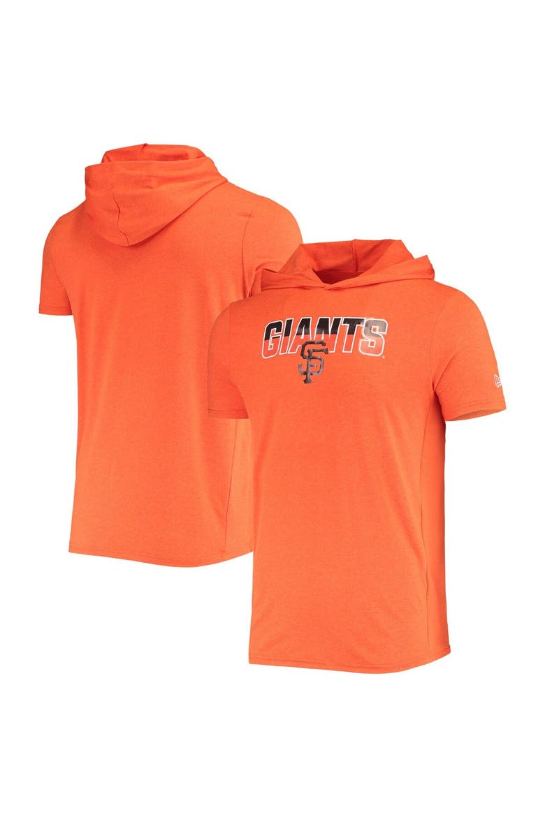 Men's New Era Heathered Orange San Francisco Giants Hoodie T-Shirt, Main, color, Heather Orange