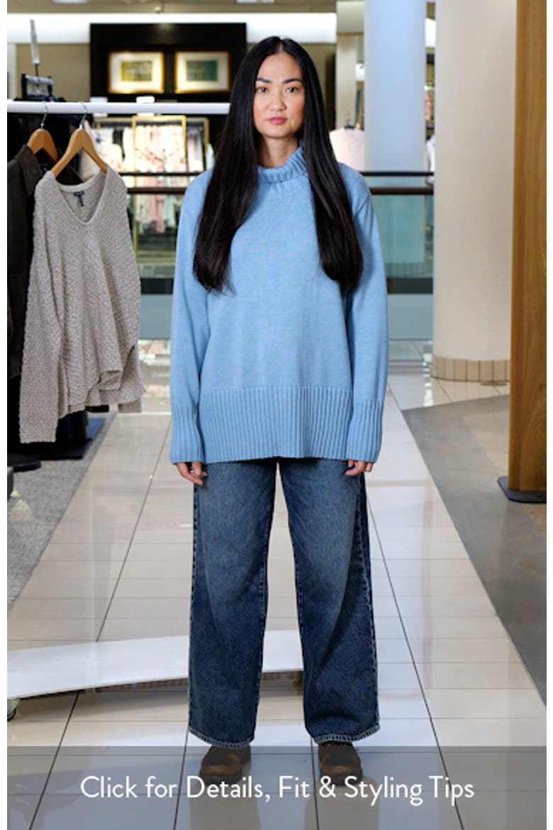 Turtleneck Merino Wool Sweater video