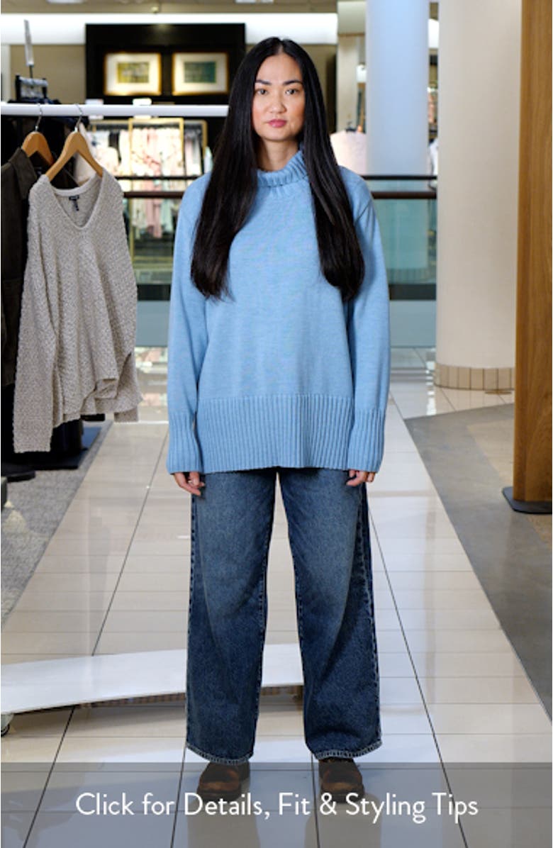 Turtleneck Merino Wool Sweater, sales video thumbnail