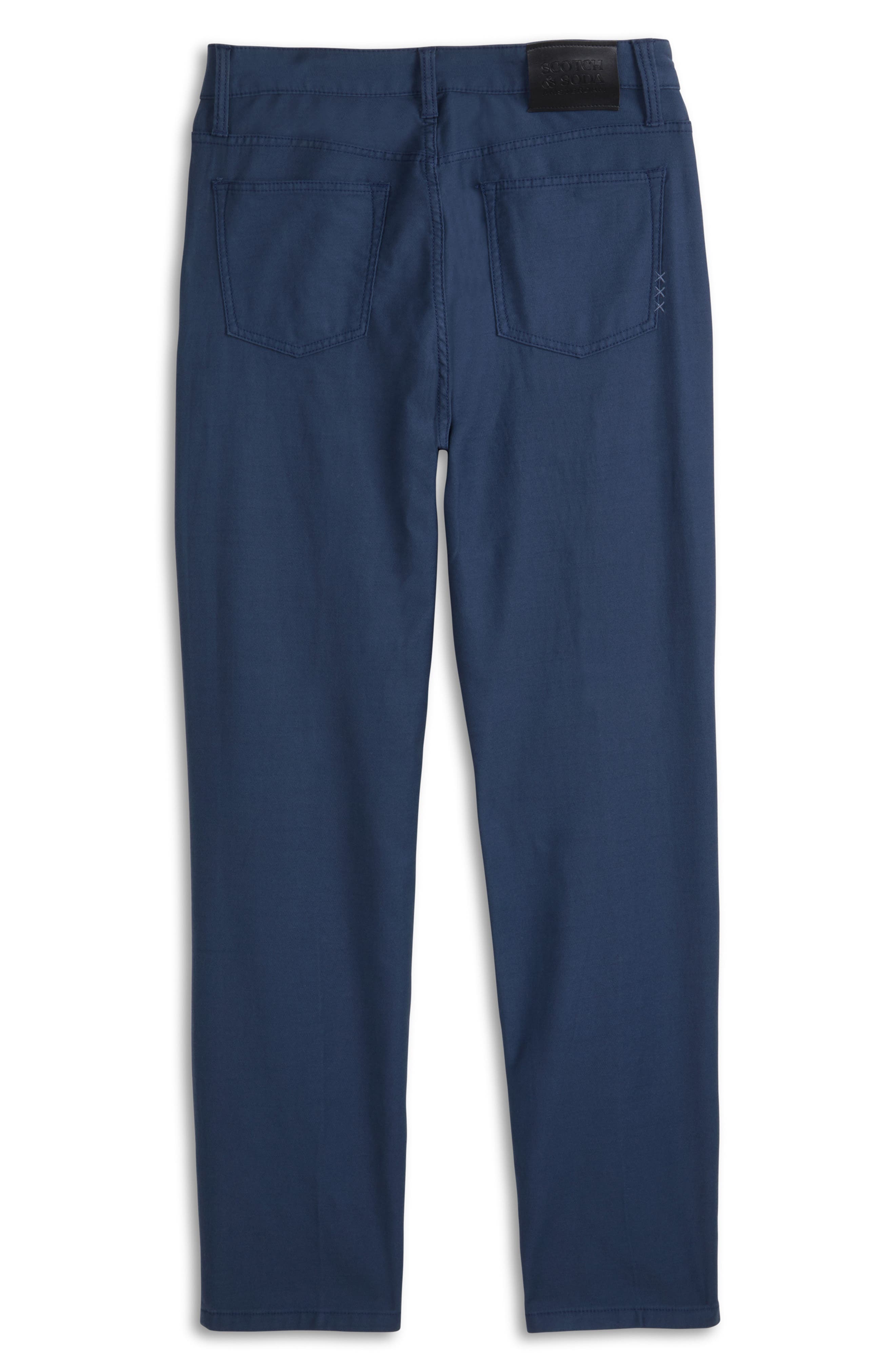 Dobby Stretch Cotton Straight Leg Pants - image 4