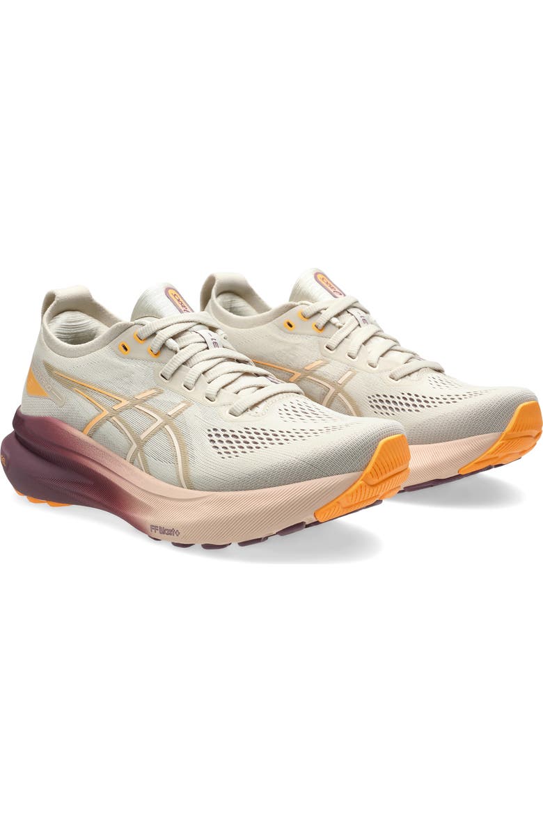 ASICS<sup>®</sup> GEL-KAYANO<sup>®</sup> 31 Running Shoe, Main, color, Oatmeal/ Pearl Pink