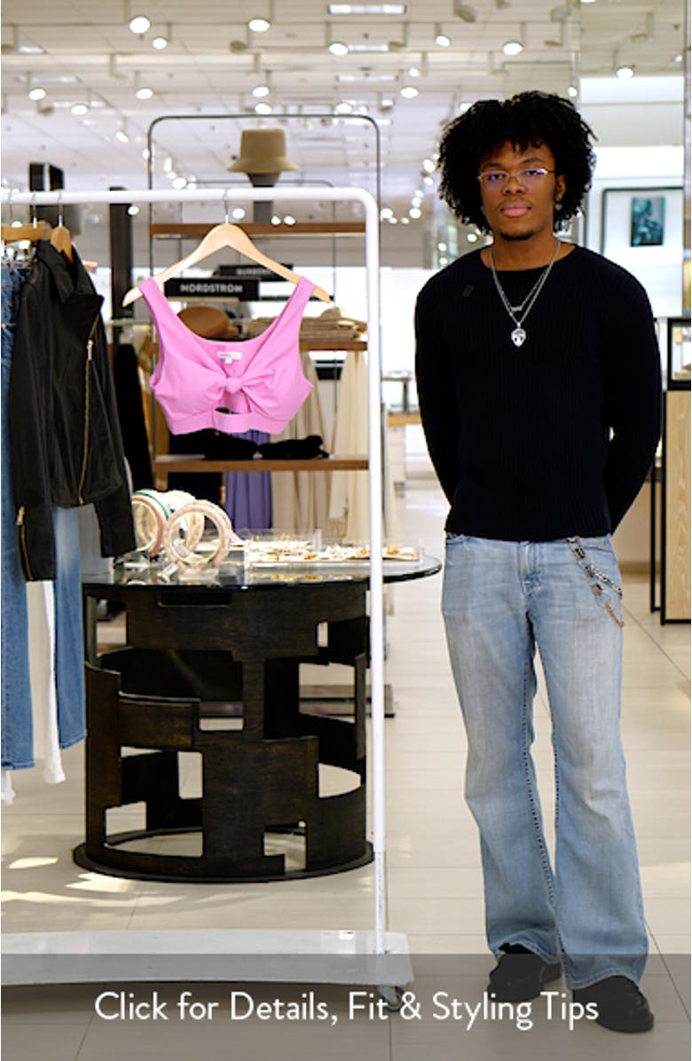 Knotted Cutout Crop Tank, sales video thumbnail