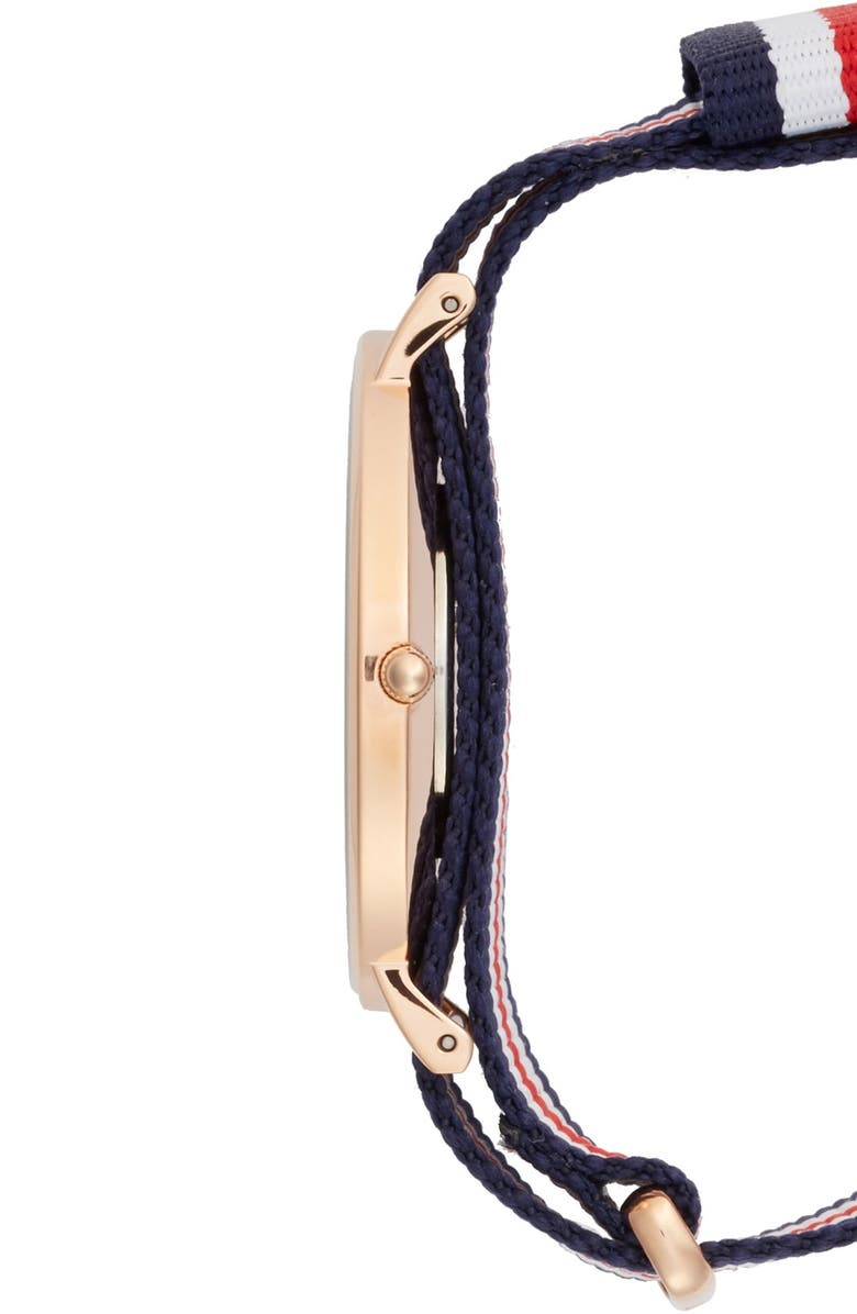 Daniel Wellington 'Classic Canterbury' NATO Strap Watch, 40mm, Alternate, color,