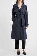 Via Spiga Stretch Gabardine Trench Coat