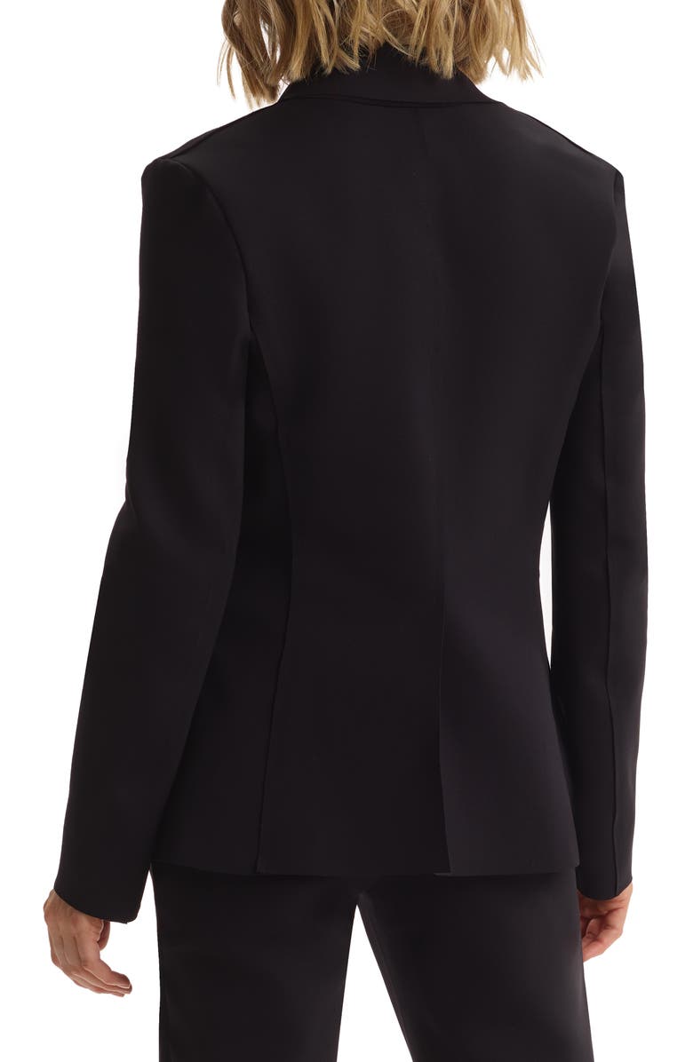 Commando Ceo Neoprene Blazer, Alternate, color, Black