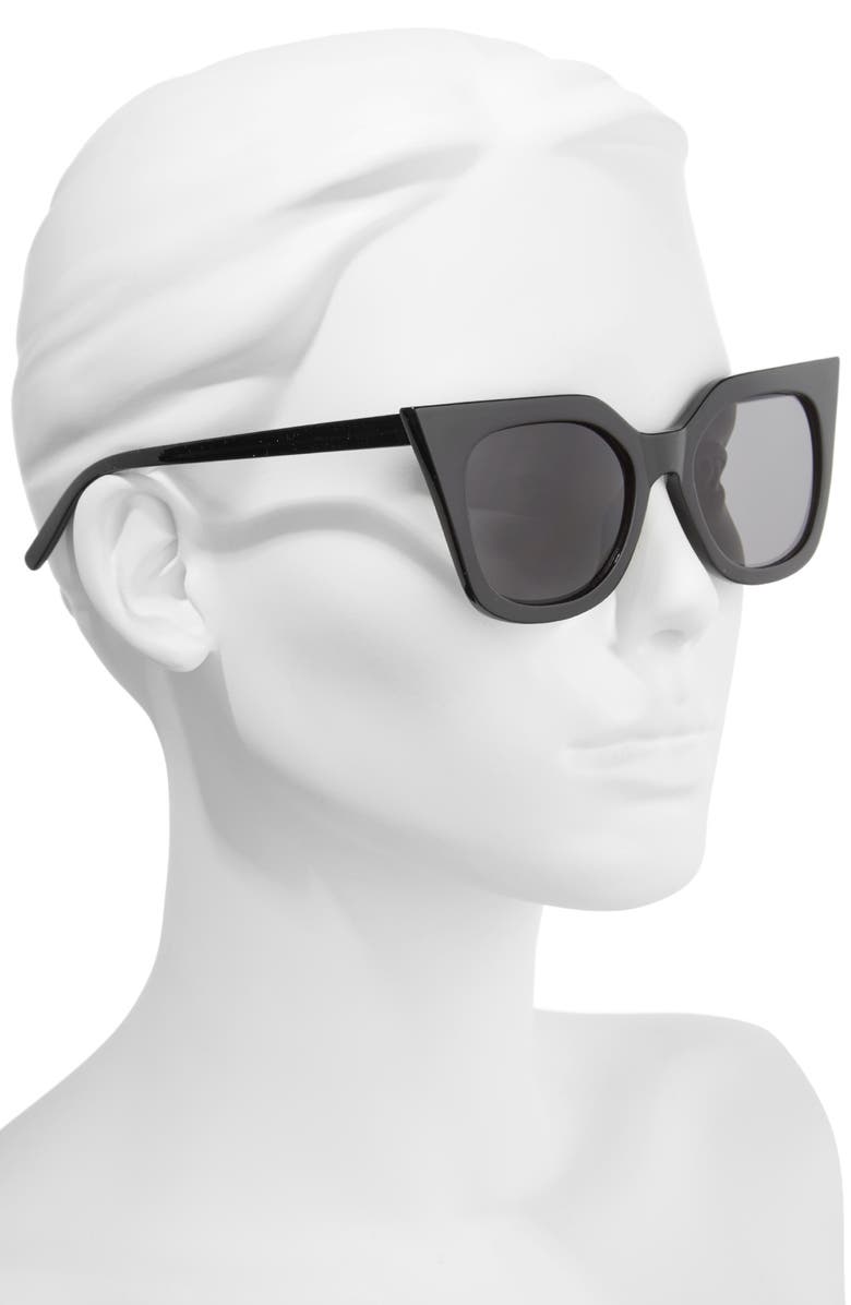 BP. 48mm Cat Eye Sunglasses, Alternate, color,