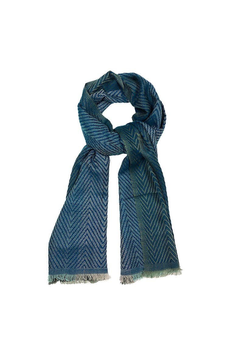 Artisan Woven Hayden 100% Recycled Acrylic Oversized Wrap Winter Scarf, Main, color, Alexis
