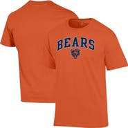 Champion Men's Champion Orange Chicago Bears Arch Over Logo T-Shirt