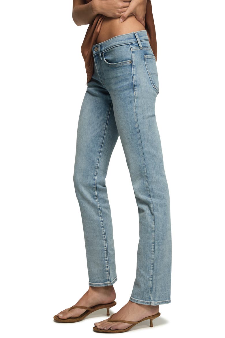 Sweet Straight Leg Jeans, Alternate, color, PALE SKY WASH