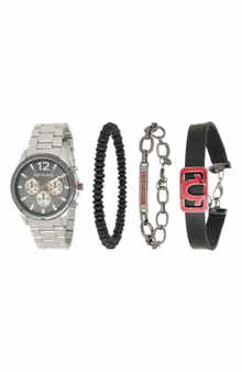 True Religion Chronograph Bracelet Watch, 38mm & Assorted Bracelets Set