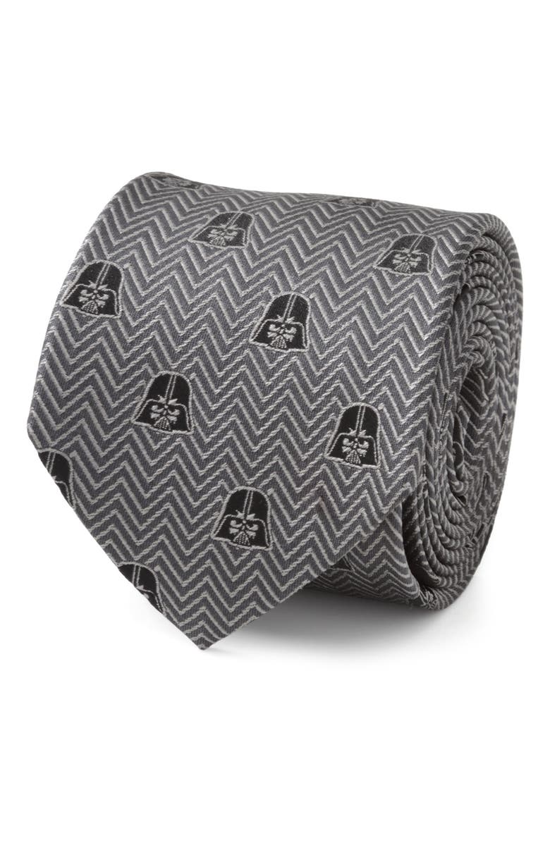Cufflinks, Inc. Star Wars<sup>™</sup> Darth Vader Herringbone Silk Tie, Alternate, color, 