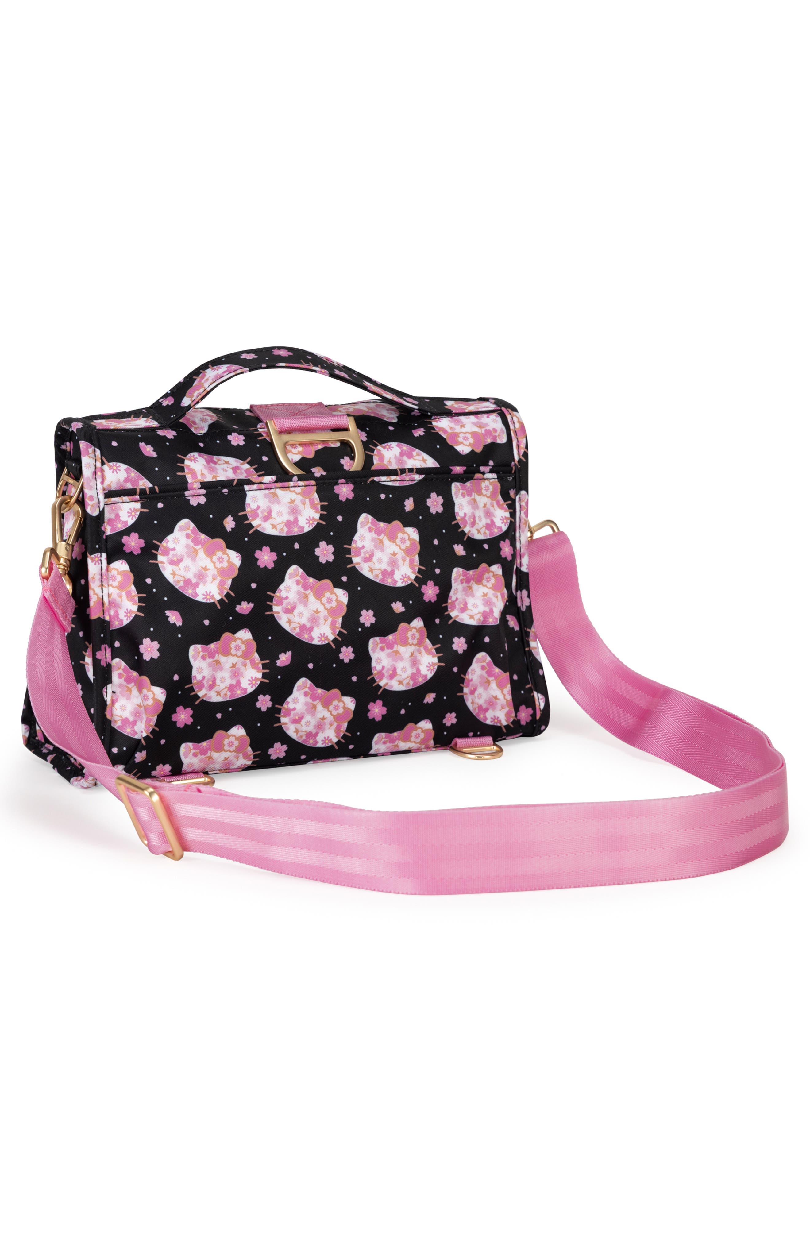 JuJuBe The Bestie Crossbody Diaper Bag, Alternate, color, Cherry Blossoms