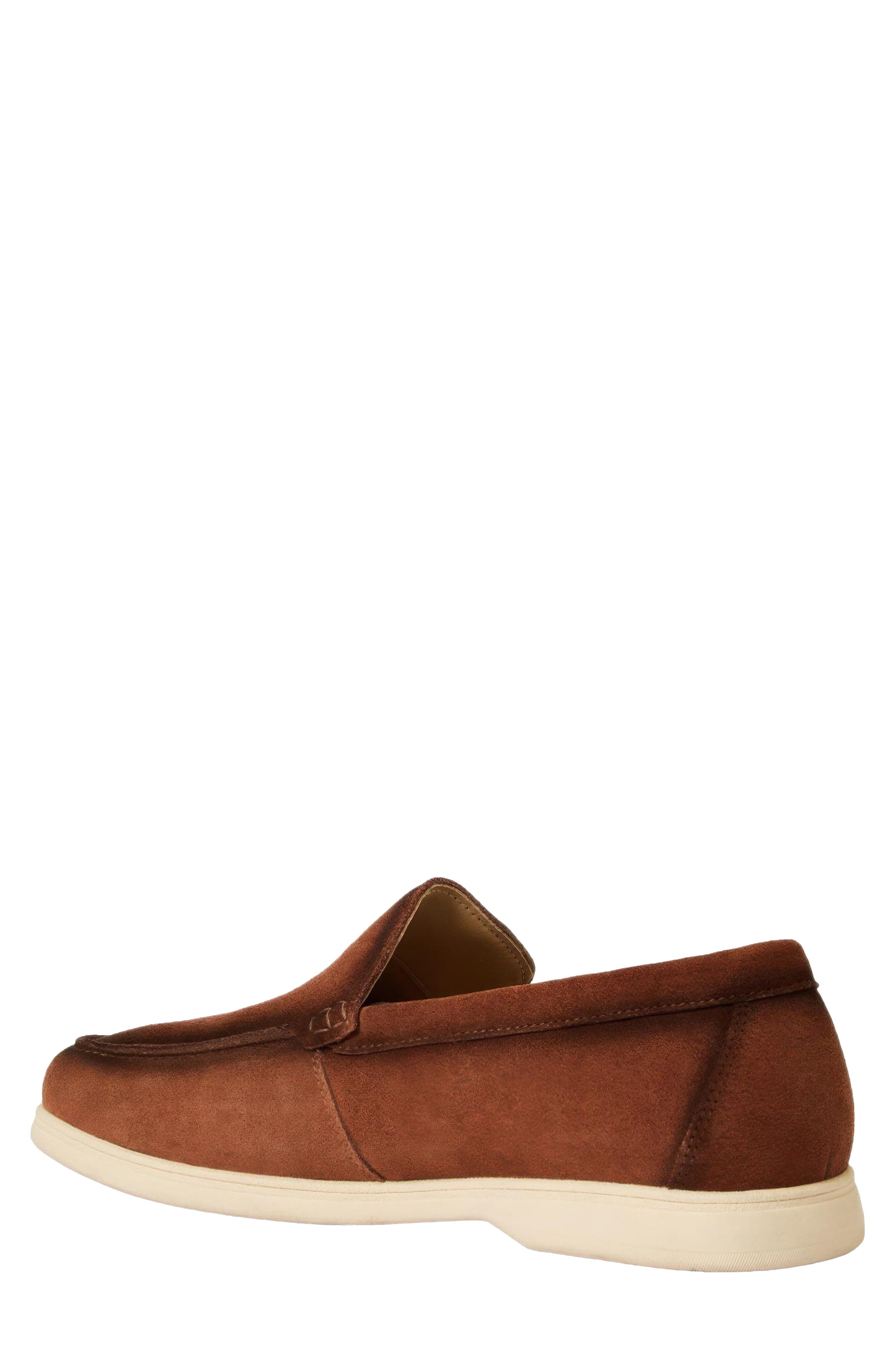 Mason Venetian Loafer, Alternate, color, BROWN SUEDE