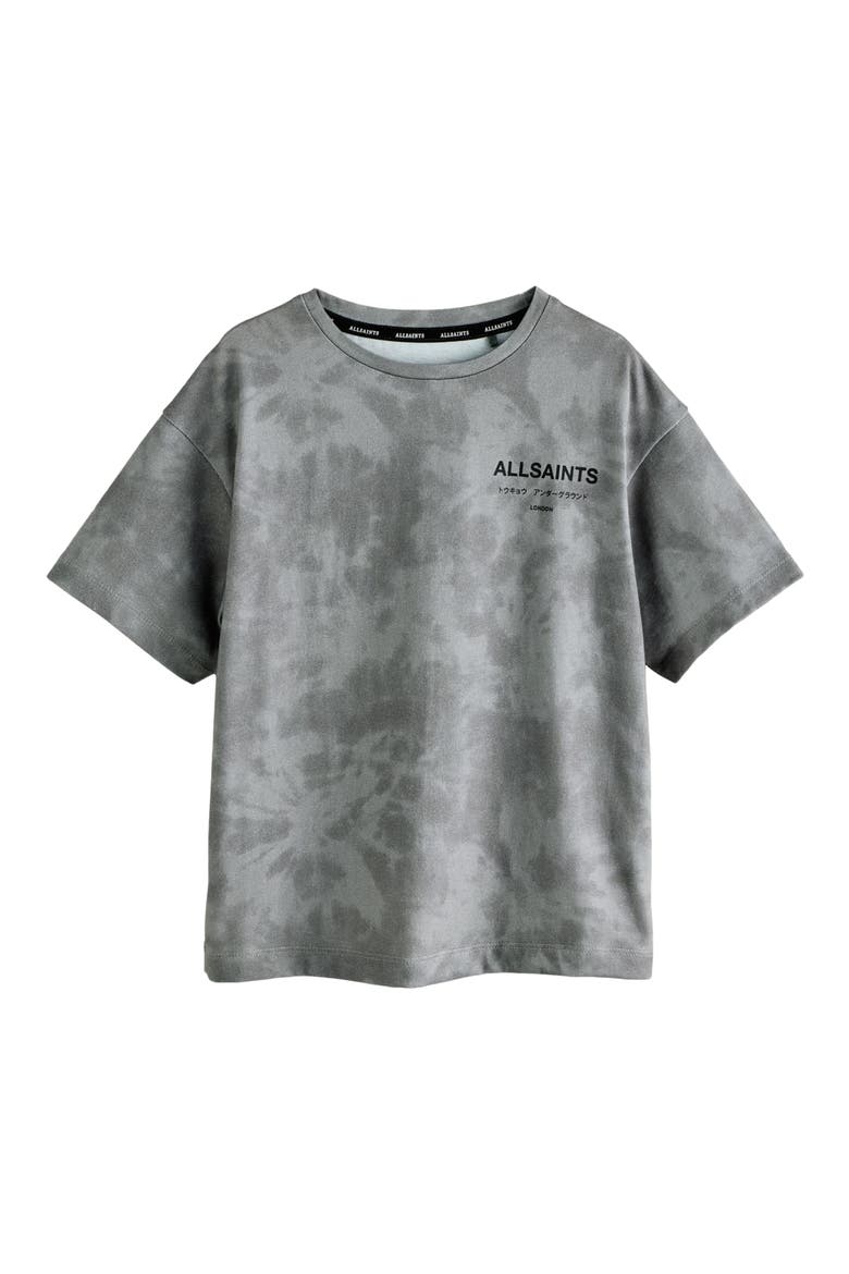 Kids' Underground Tie Dye Graphic T-Shirt, Main, color, GREY