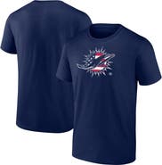 FANATICS Men's Fanatics  Navy Miami Dolphins Big & Tall Americana T-Shirt