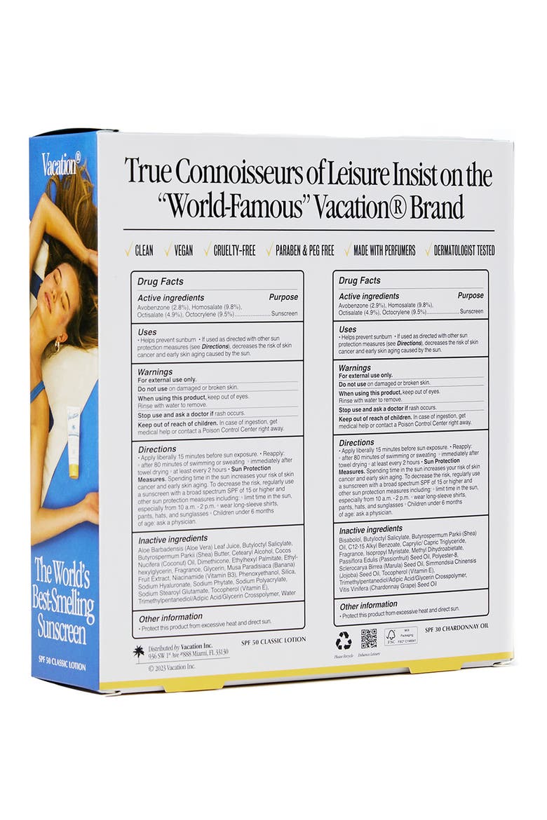 Leisure-Enhancing Sunscreen Summer Sunscreen Duo $41 Value, Alternate, color, NO COLOR