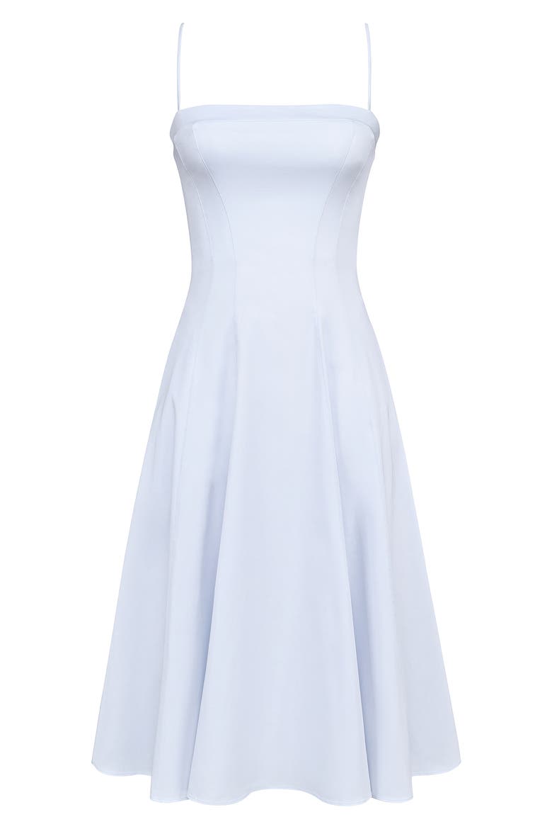 Dolly Seamed Midi Sundress, Alternate, color, ANCIENT WATER