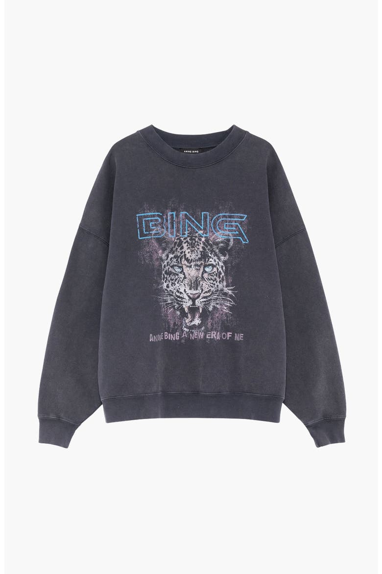 Miles Leo Muse Sweatshirt, Alternate, color, Washed Black