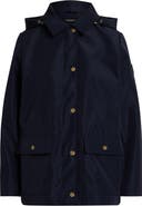 Lauren Ralph Lauren Hooded Bonded Raincoat