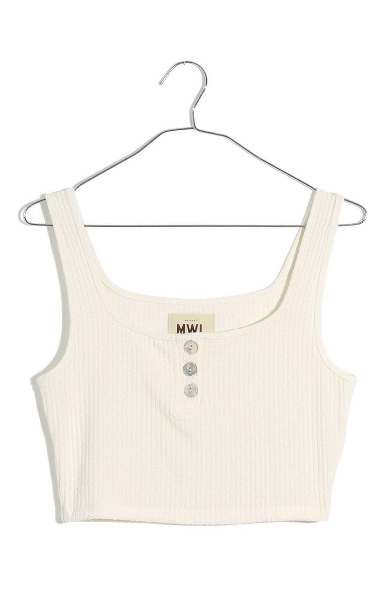 Madewell MWL Rib Crop Tank, Main, color, 