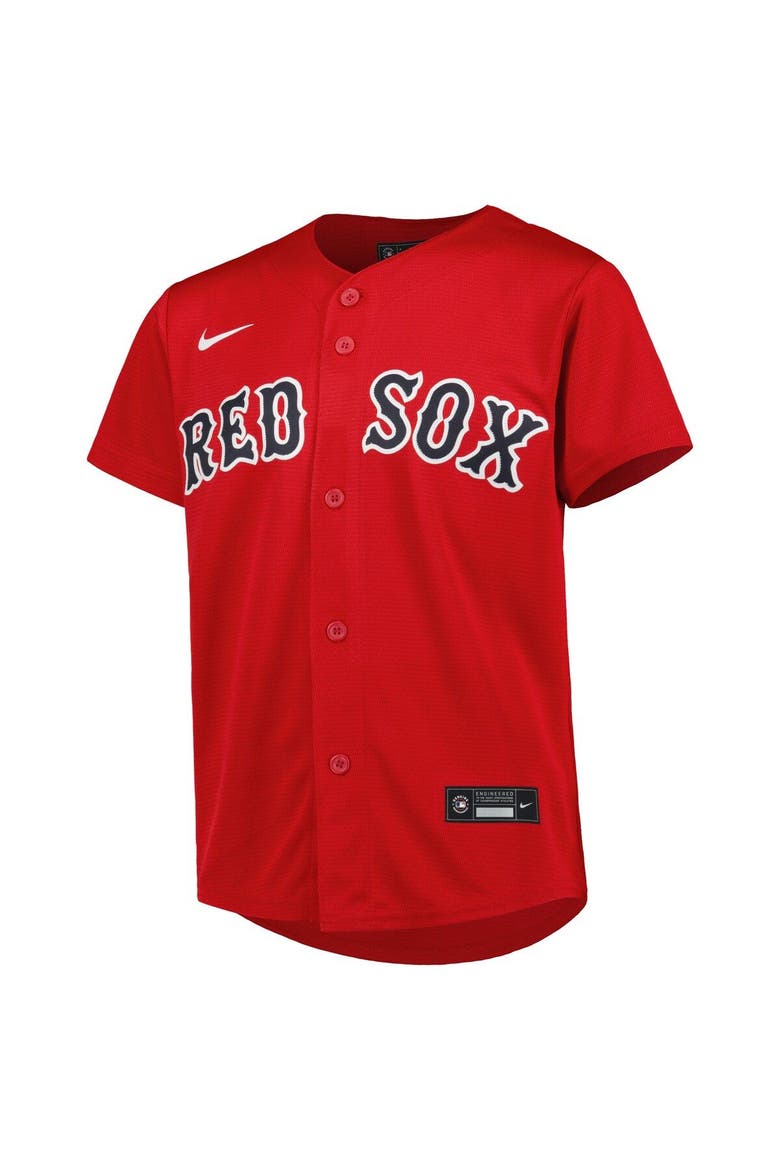 Youth Nike Trevor Story Red Boston Red Sox Alternate Replica Player Jersey, Alternate, color, Red