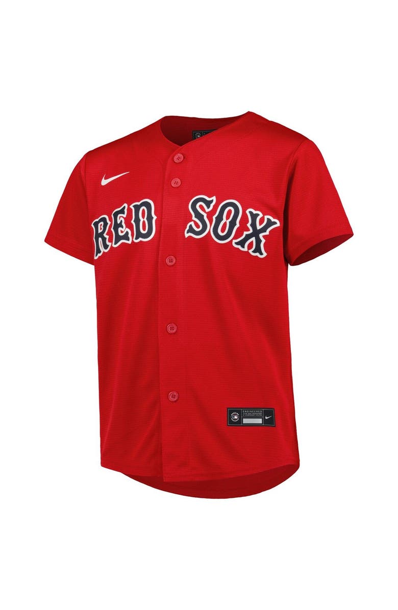 Nike Youth Nike Trevor Story Red Boston Red Sox Alternate Replica Player Jersey, Alternate, color, 
